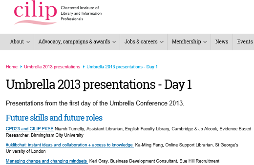 Umbrella conference